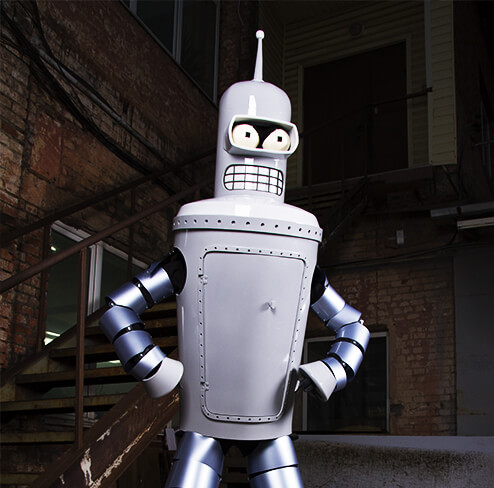 Bender костюм трансформера для аниматоров