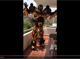 Our Bumblebee left to conquer Mexico, the city of Cancun!