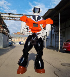 Роби бой заказать костюм робота в лиге роботов